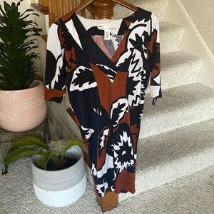 Diane Von Furstenberg Bohemian Silk Fall Dress